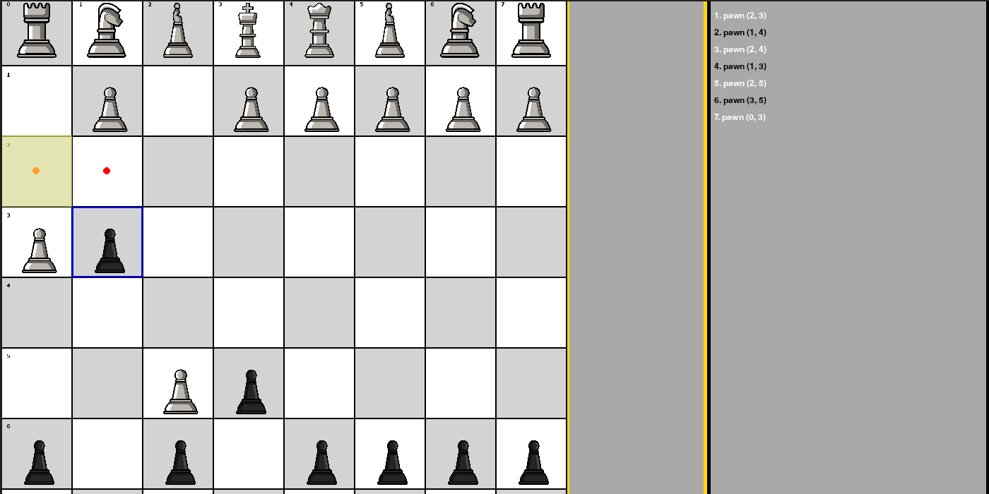 Python Chess game preview